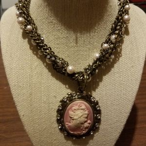 Cameo necklace